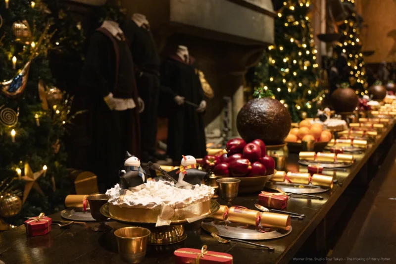 อีเวนต์ Hogwarts in the Snow ที่ Warner Bros. Studio Tour