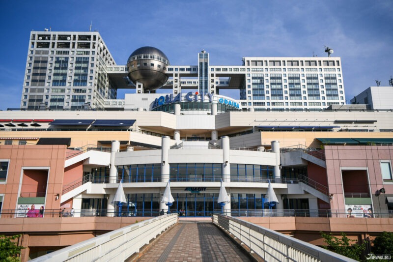 台場一日遊景點推薦 AQUA CiTY台場