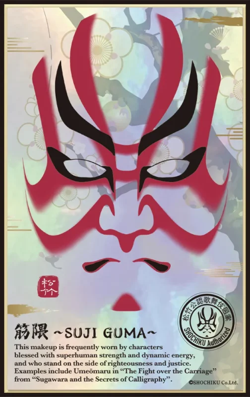 This is KABUKI 전시 SNS 해시태그 캠페인 구마도리 스티커 이미지