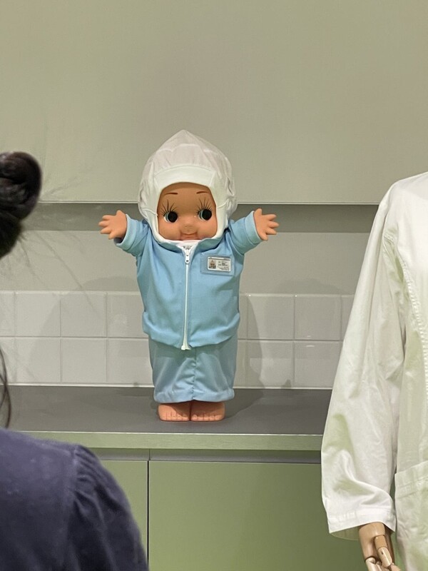 큐피 마요 테라스 히스토리 존 전시 공간 내부 모습