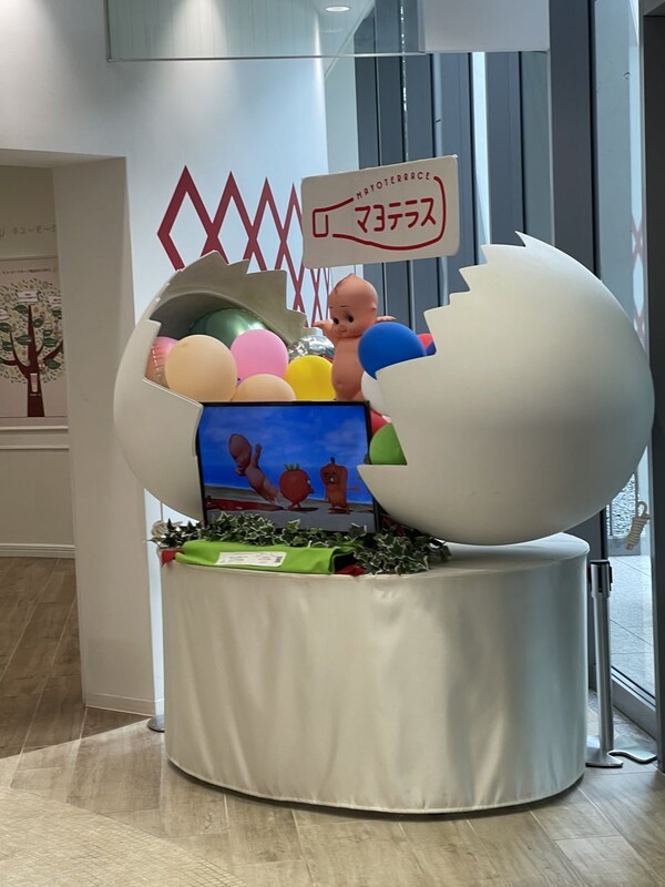 큐피 마요 테라스 시식 프로그램