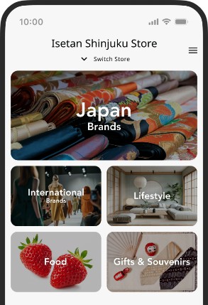 福冈购物优惠App MITSUKOSHI ISETAN JAPAN