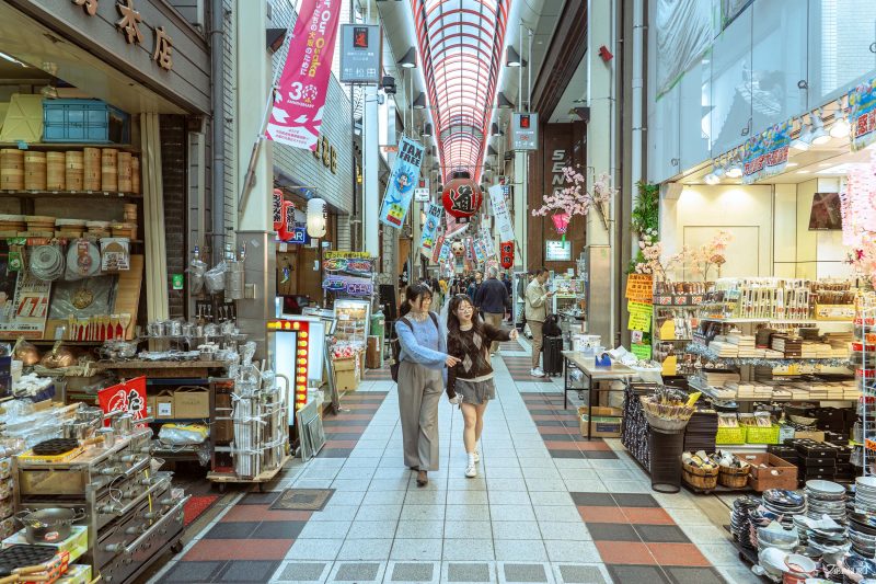 大阪旅游景点推荐 千日前道具屋筋商店街
