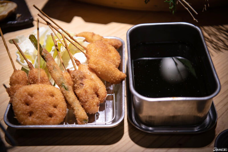 大阪旅游行程推荐 新世界串炸小吃