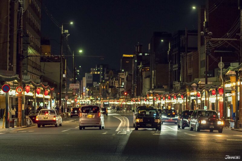 เกียวโตยามค่ำคืน