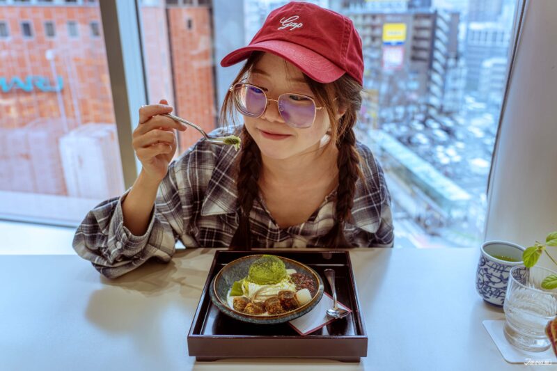 福冈旅游推荐 茶房古莲甜点