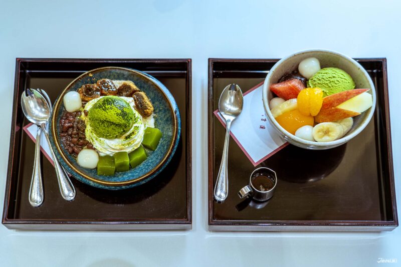 福冈旅游推荐 茶房古莲甜点