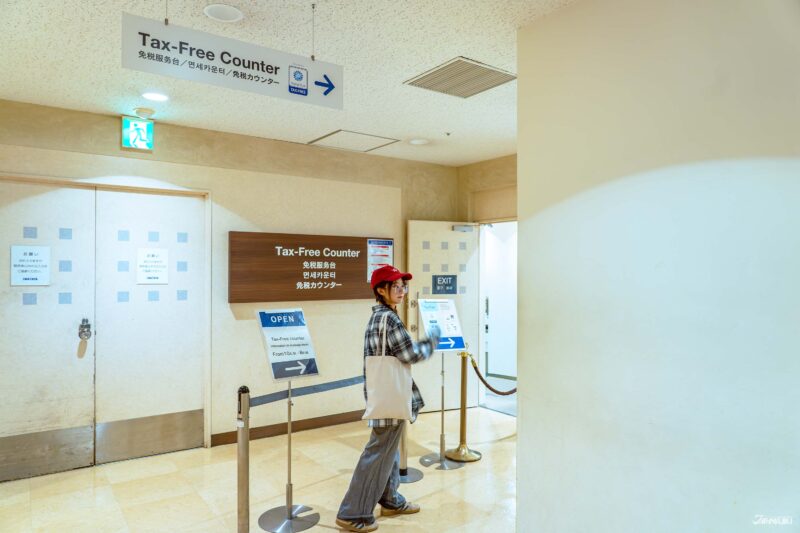 福冈旅游推荐 免税柜台