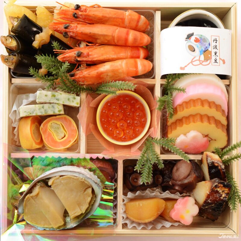 osechi ryori, a traditional Japanese New Year's meal