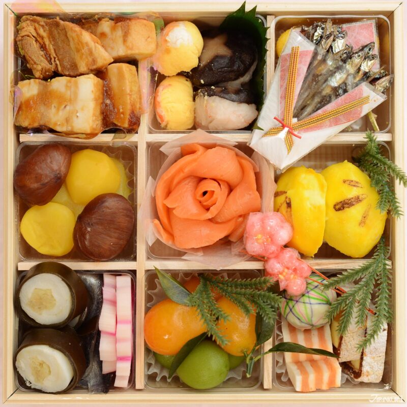 osechi ryori, a traditional Japanese New Year's meal