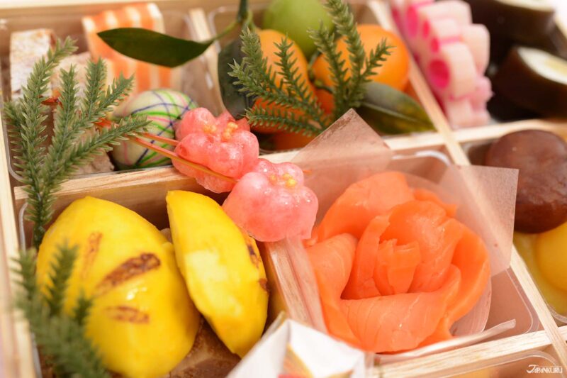 osechi ryori, a traditional Japanese New Year's meal