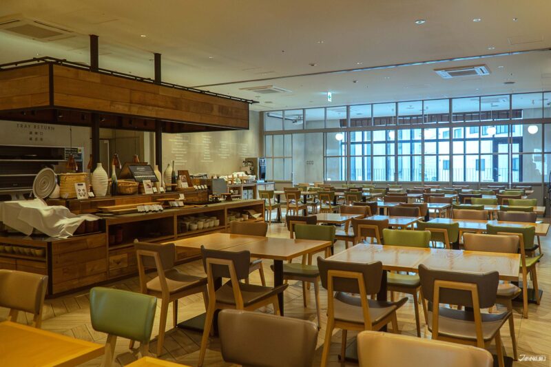 도요스 hotel MONday Premium 조식 뷔페 레스토랑