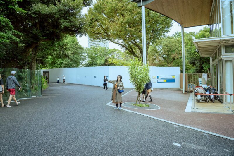 우에노 동물원 안내 사진