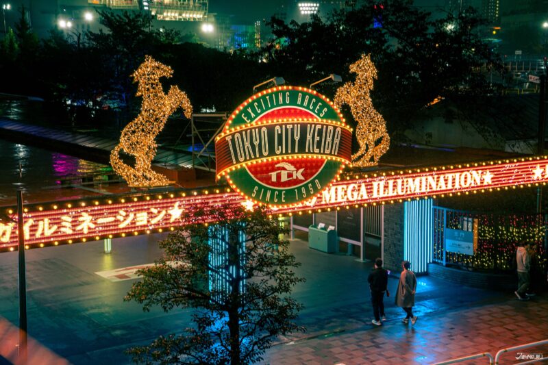 日本点灯活动推荐 大井竞马场 Tokyo Mega Illumi