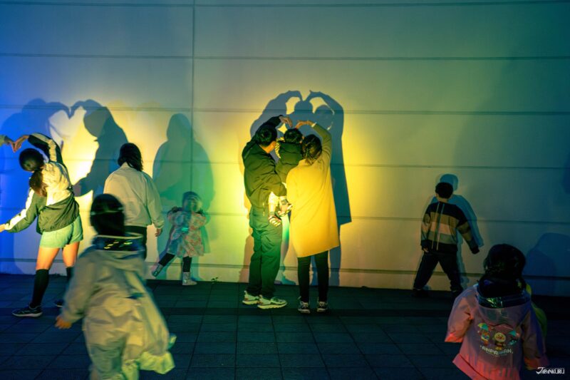 大井竞马场点灯 Tokyo Mega Illumi 数位互动