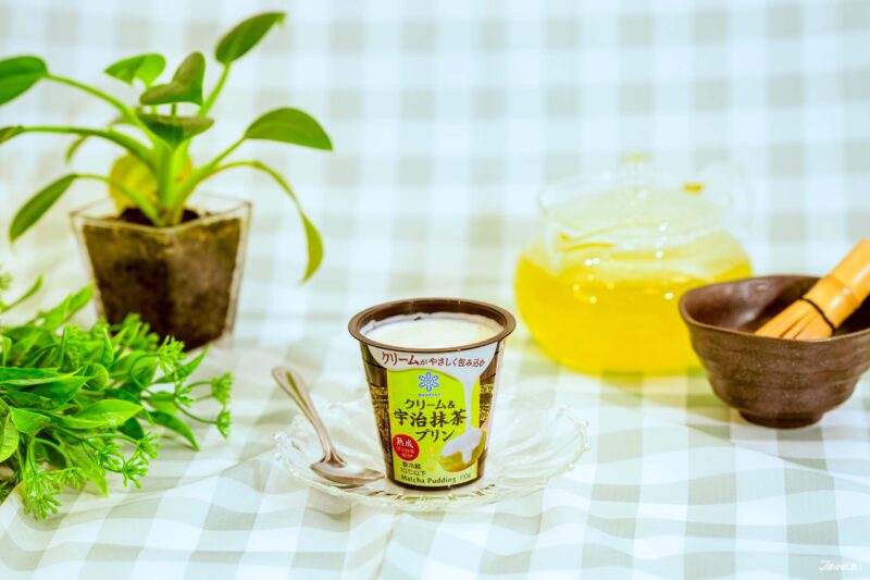 日本超商甜點推薦 雪印Megmilk抹茶布丁