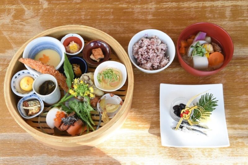 osechi ryori, a traditional Japanese New Year's meal