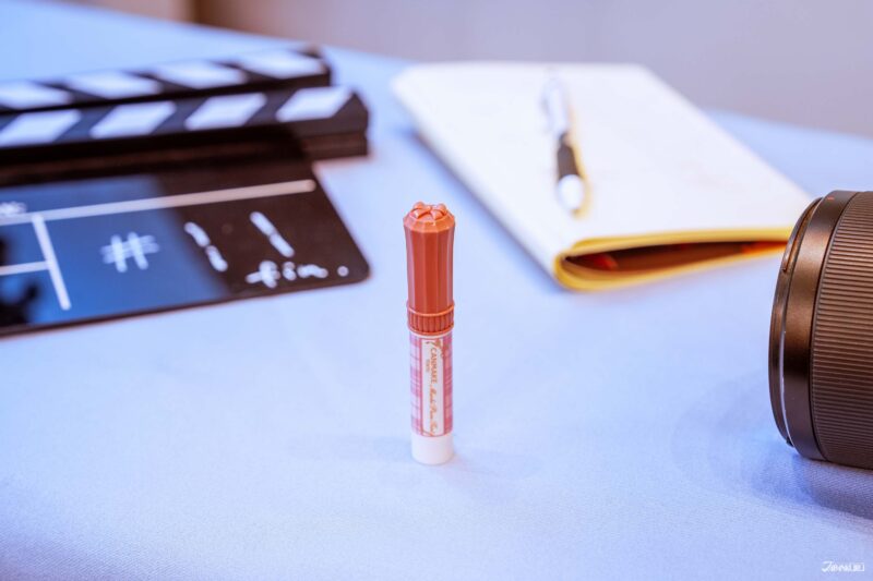 캔메이크 무치푸루 틴트 40주년 스트로베리 봉봉, 핑크 베이지 립