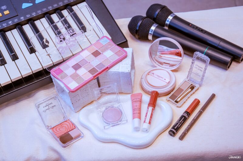 캔메이크 아이돌 메이크업 완성 컷, 화사하고 상큼한 핑크 메이크업