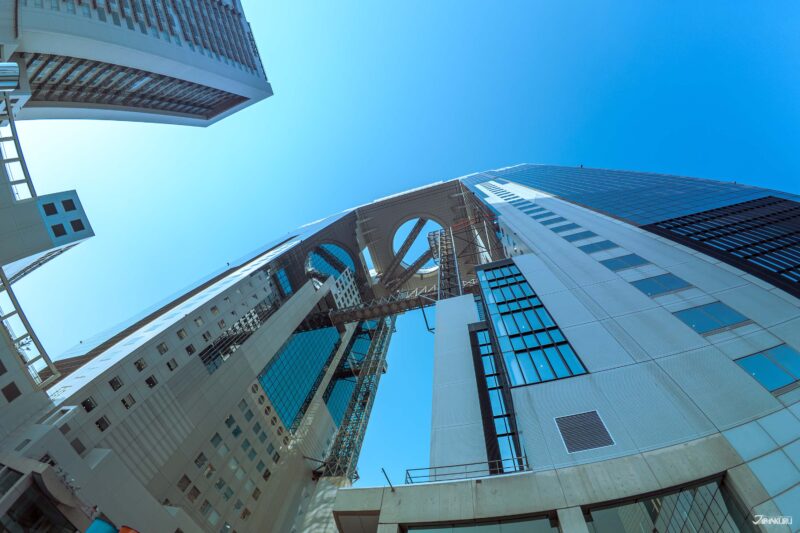 จุดชมวิวชื่อดังของโอซาก้า Umeda Sky Building