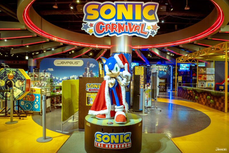 Sonic the Hedgehog at Tokyo's Indoor Amusement Park, TOKYO JOYPOLIS