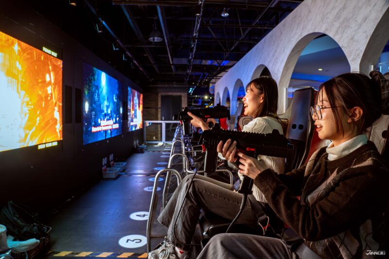 House of the Dead attraction at Tokyo's indoor amusement park, TOKYO JOYPOLIS