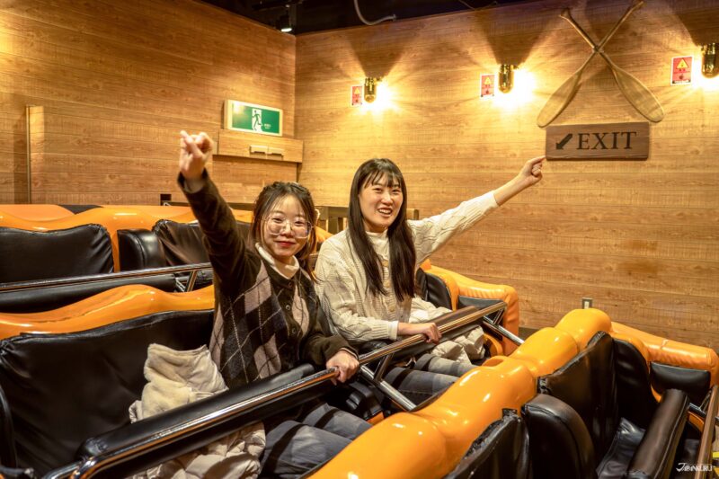 Attractions at Tokyo's indoor amusement park, TOKYO JOYPOLIS