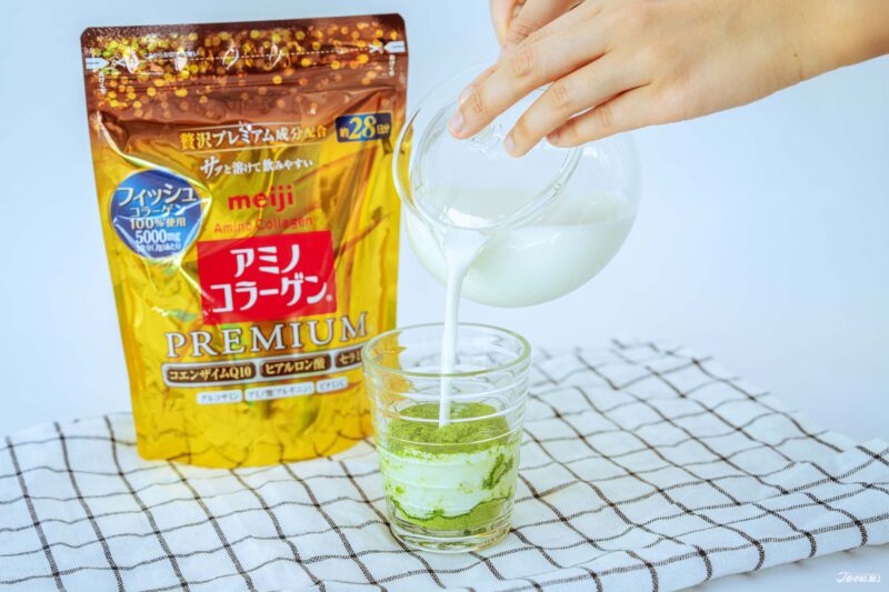 膠原蛋白抹茶拿鐵