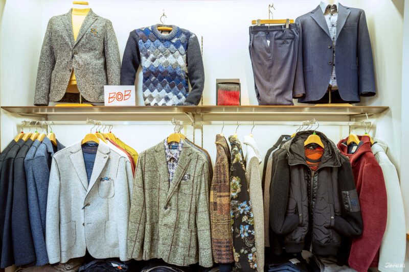 銀座男性服飾 銀座MOTOKI 海外選品BOB毛衣