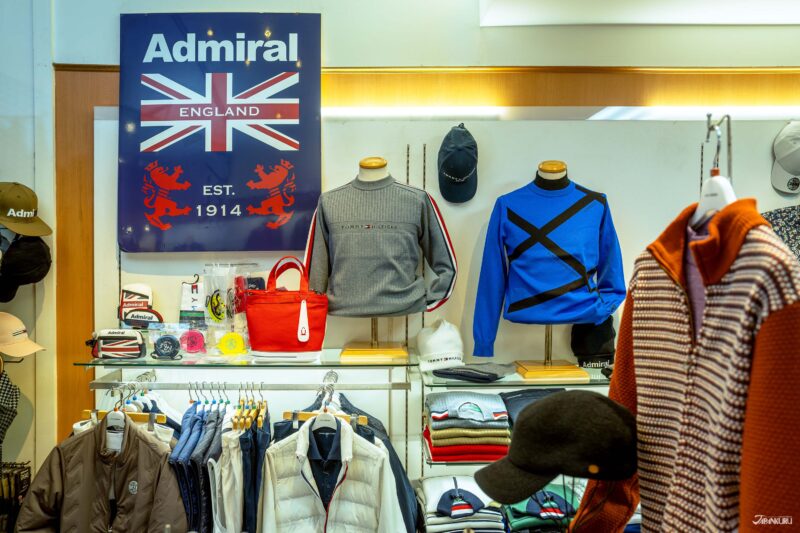 銀座男性服飾 銀座MOTOKI 海外選品高爾夫系列