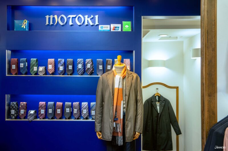 銀座男性服飾購物推薦 銀座MOTOKI