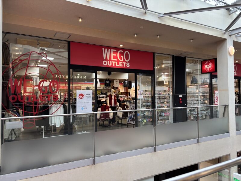 轻井泽王子购物广场推荐店铺 WEGO