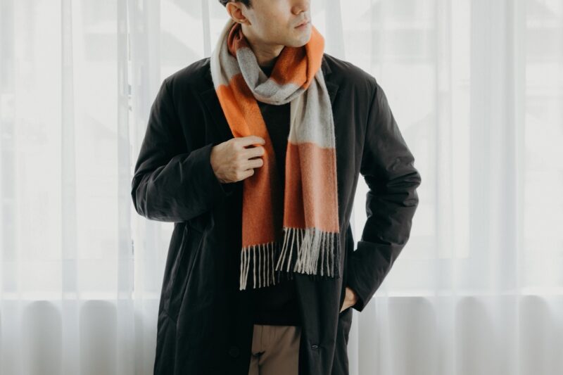 銀座男性服飾 銀座MOTOKI 原創羊毛圍巾