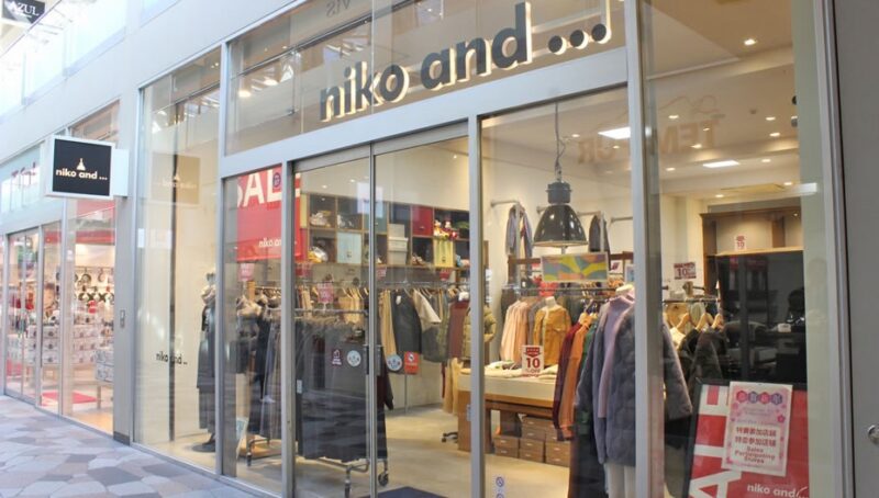 轻井泽王子购物广场推荐店铺 niko and ...