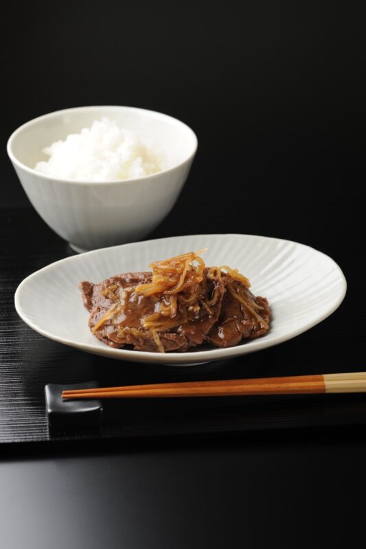 밥반찬으로 좋은 짭조름한 고베규 시구레니(쇠고기 조림)