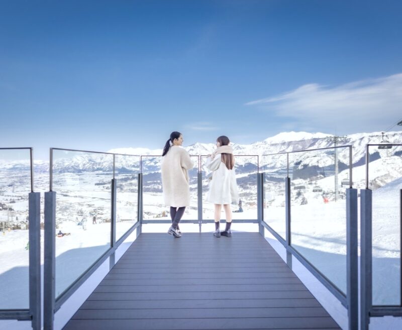 石打丸山滑雪場 露台景觀餐廳