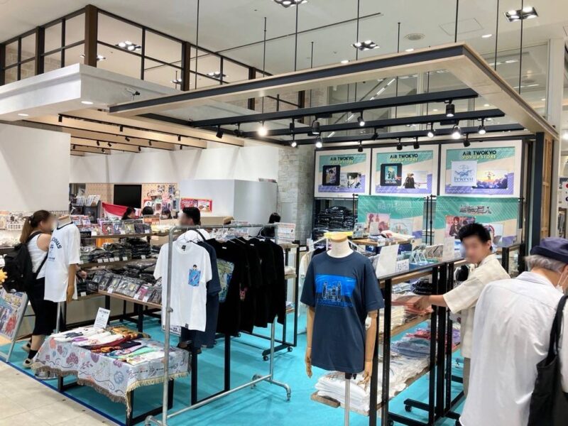 AIR TWOKYO限定快閃店 澀谷