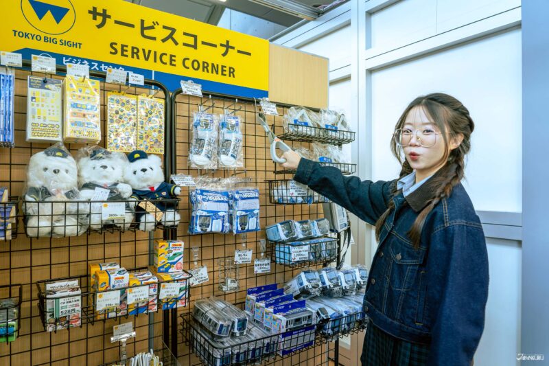 สินค้าธีมรถไฟหลากหลาย