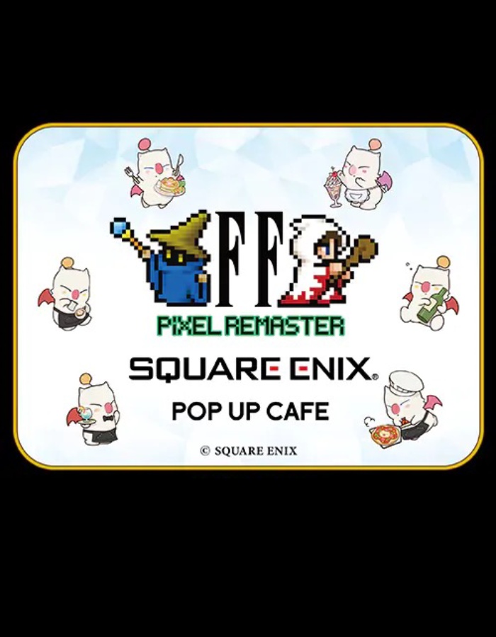 Final Fantasy Square Enix Osaka Pop-Up Cafe