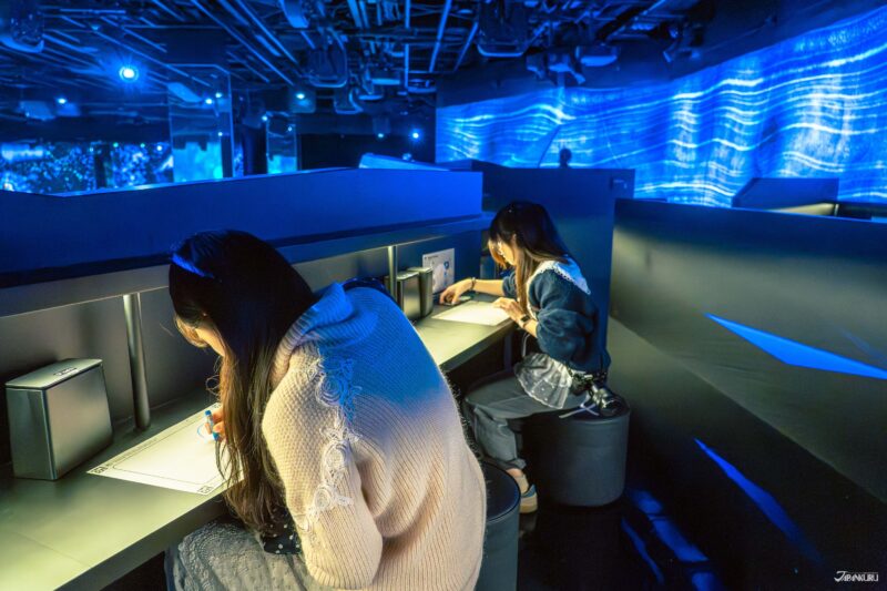 the Athletics Forest & Future Park at teamLab Biovortex Kyoto