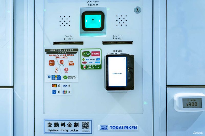 ภาพแสดงวิธีการชำระเงินของล็อกเกอร์ Multi Ecube 