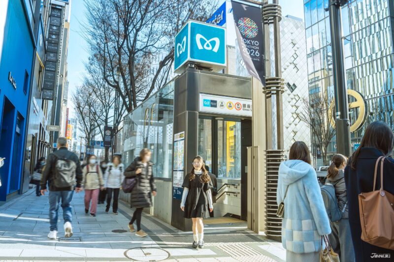 MARRONNIER GATE銀座1 怎麼去