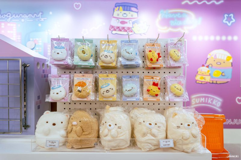 키디랜드 매장 내부 다양한 캐릭터 상품 진열 모습