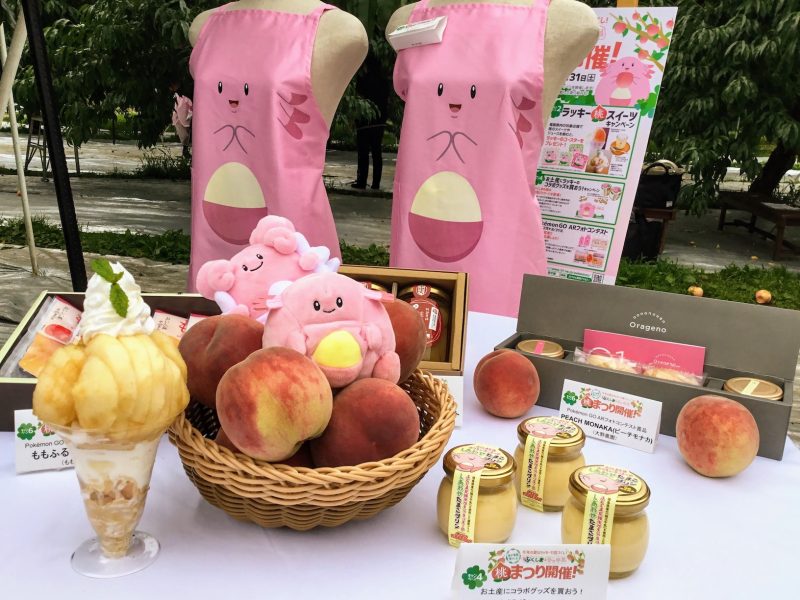 후쿠시마의 대표 포켓몬 럭키