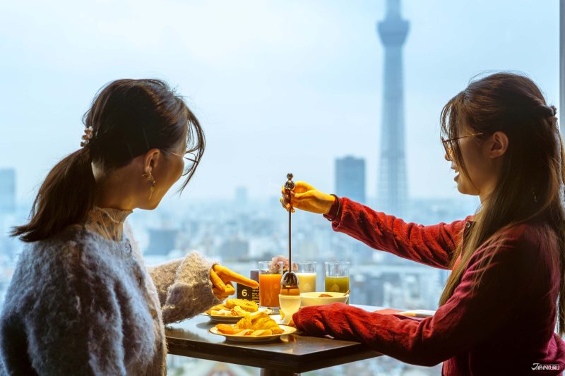 淺草豪景飯店行政客房專屬早餐