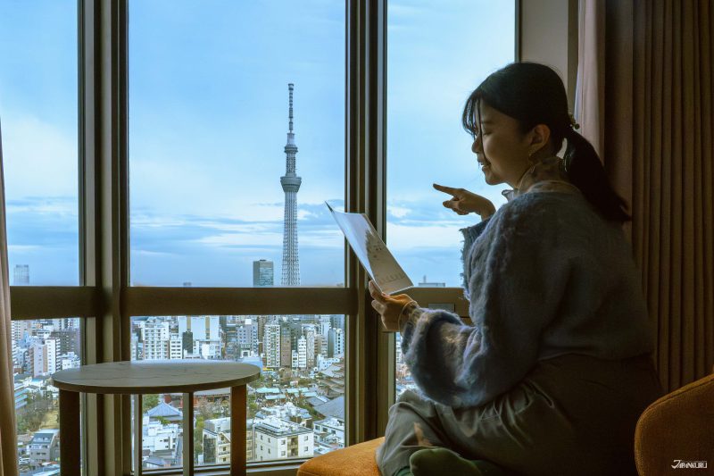 看見晴空塔的飯店