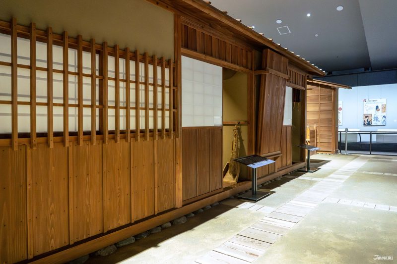 บ้านจำลองที่จัดแสดงภายในพิพิธภัณฑ์เอโดะโตเกียว