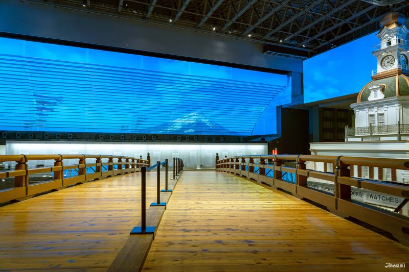 สะพานนิฮงบาชิขนาดใหญ่ภายในพิพิธภัณฑ์เอโดะโตเกียว