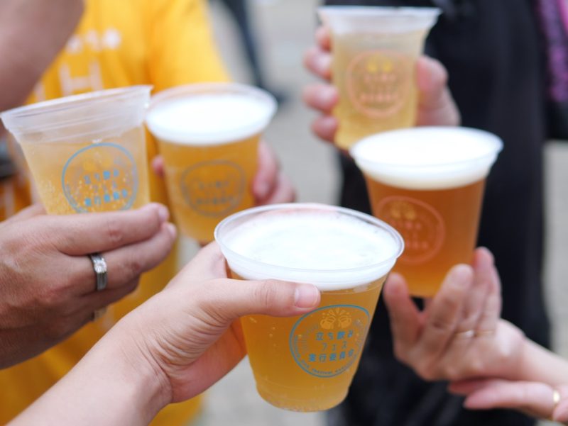 Golden Week Sake & Food Festival in Ebina, Kanagawa