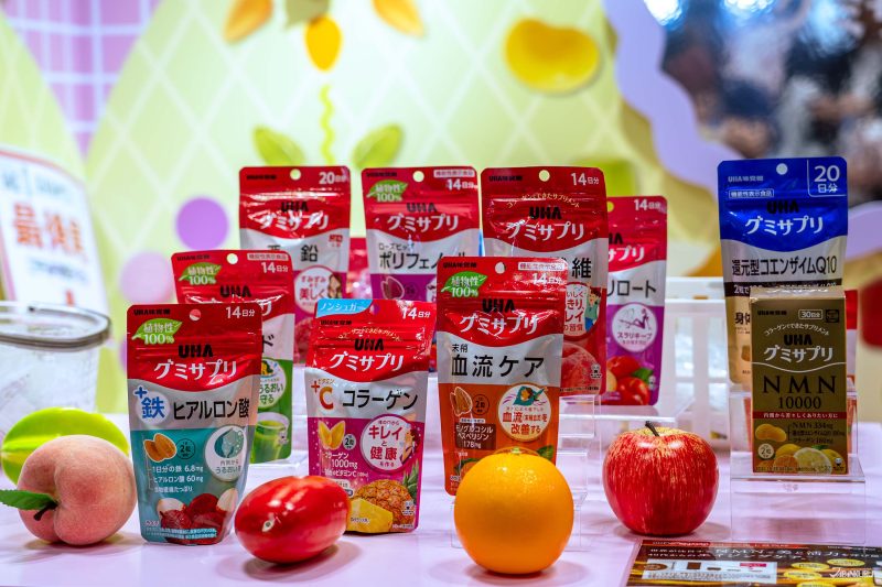 health supplements at Don Quijote’s Japanese cosmetics fair: Doncos Festival